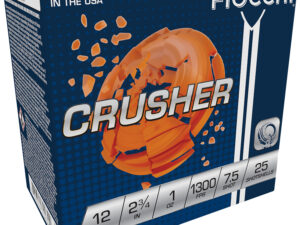 Fiocchi 12CRSR75 Exacta Crusher 12Gauge 2.75" 1oz 7.5Shot 25 Per Box/10 Case