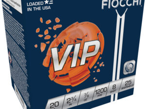 Fiocchi 20VIP8 Exacta Target VIP 20Gauge 2.75" 7/8oz 8Shot 25 Per Box/10 Case