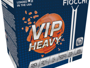 Fiocchi 20VIPH75 Exacta Target VIP Heavy 20Gauge 2.75" 7/8oz 7.5Shot 25 Per Box/10 Case