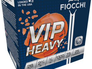 Fiocchi 28VIPH75 Exacta Target VIP Heavy 28Gauge 2.75" 3/4oz 7.5Shot 25 Per Box/10 Case