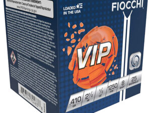 Fiocchi 410VIP8 Exacta Target VIP 410Gauge 2.50" 1/2oz 8Shot 25 Per Box/10 Case