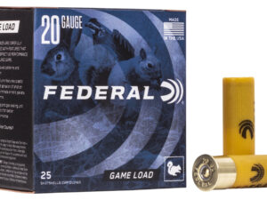 Federal H2008 Game-Shok Upland 20 Gauge 2.75" 7/8 oz 8 Shot 25 Per Box/ 10 Case