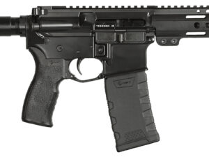 Bersa BAR15PBM BAR15  5.56x45mm NATO 30+1 7.50" Barrel, A2 Flash Hider, Black Bruniton Finish, Buffer Tube Stock, M-LOK Handguard, MFT Grip, Manual Safety
