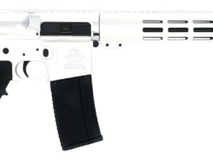 Great Lakes Firearms GL15223WHT AR-15  223 Wylde 16" 30+1, White Rec, Black Stock & Grip