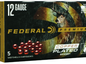 Federal P1541B Premium Max Buck 12Gauge 2.75" 1BuckShot 16Pellets 5 Per Box/50 Case