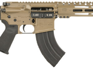 Diamondback DB1915O061 DB15  7.62x39mm 28+1 10", FDE, Carbon Lower, 9" M-LOK Handguard, Black Padded Buffer Tube/Magpul Grip