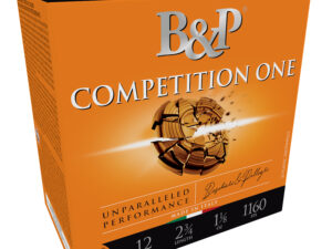 B&P Ammunition 12B1CP9 Competition One  12Gauge 2.75" 1oz 9Shot 25 Per Box/10 Case