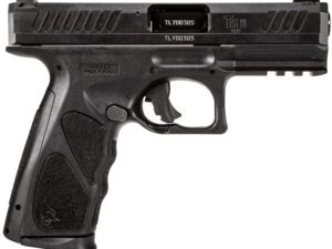 Taurus 1TS9SR041 TS9  Full Size Frame 9mm Luger 17+1 4" Matte Black Steel Barrel, Matte Black Serrated Steel Slide, Matte Black Polymer Frame w/Picatinny Rail, Black Polymer Grip, Includes 2 Magazines