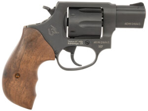 Taurus 2-32721-TW 327  Small Frame 327 Federal Mag 6rd 2" Matte Black Carbon Steel Barrel, Cylinder & Frame, Walnut Grip, Hammer Safety