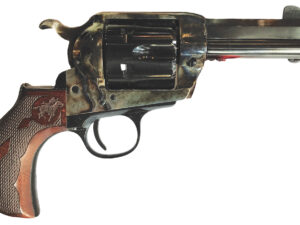 Cimarron PP346MALO2 El Malo 2 45 Long Colt 3.50" 6 Shot Color Case Hardened Octagon Barrel, Color Case Hardened Frame, Smooth Walnut Grip