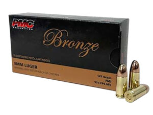 PMC 9H   9mm 147gr Full Metal Jacket 50 Per Box/20 Case