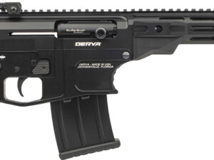 Derya Firearms DY1220US Namlu DY12 12 Gauge Semi-Auto 3" 5+1 20" Black Melotine Threaded Barrel, Black Anodized Aluminum Receiver w/Picatinny Rail, Black Adjustable Polymer Stock & Pistol Grip