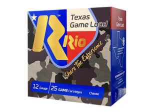 Rio Ammunition TG366TX Texas Game Load High Velocity 12Gauge 2.75" 1 1/4oz 6Shot 25 Per Box/10 Case