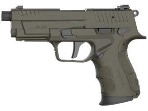 Retay USA RXP22OD10TH RXP  22 LR 10+1 4" Black Threaded Barrel, OD Green Cerakote RMR/RMSc Optic Ready/Serrated Slide, OD Green Cerakote Polymer Frame w/Accessory Rail, Textured Grip