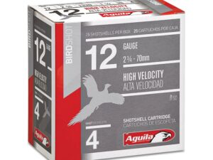 Aguila Ammunition 12ga Birdshot 2.75 inch Shotgun Shells - #4 Shot | 1.25oz | 1330 fps | 25rd Box