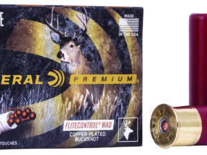 Federal PFC15700 Premium Vital-Shok 12Gauge 3" 12Pellets 00BuckShot 5 Per Box/50 Case