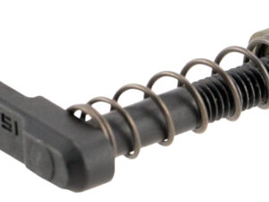 Strike Industries ARSMCFDE Magazine Catch  made of Black Steel with Flat Dark Earth 6061-T6 Aluminum Release Button for AR-Platform