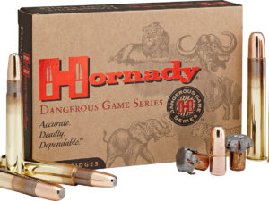 Hornady 82614 Dangerous Game  458Lott 500gr DGX Bonded 20 Per Box/6 Case