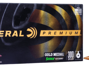 Federal GM338LM2 Premium Gold Medal 338LapuaMag 300gr Sierra MatchKing BTHP 20 Per Box/10 Case