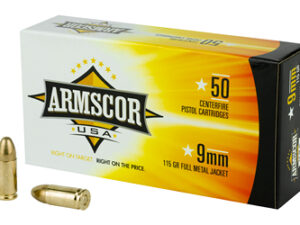 ARMSCOR 9MM 115GR FMJ 50/1000