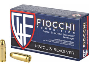 FIOCCHI 9MM 124GR FMJ 50/1000