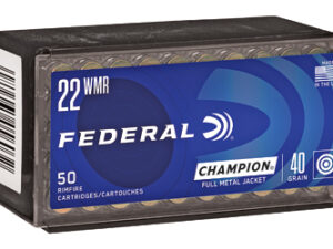 FED CHAMP 22WMR 40GR FMJ 50/3000
