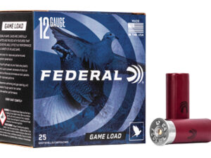 FED GAME LOAD 12GA 2 3/4 #7.5 25/250