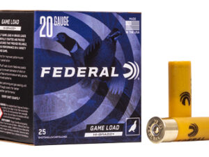 FED GAME LOAD 20GA 2.75 #6 25/250