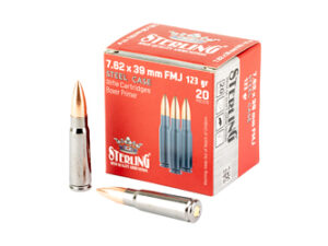 STERLING SC 762X39 123GR FMJ 20/1000