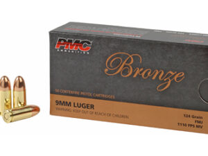 PMC BRNZ 9MM 124GR FMJ 50/1000