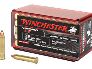 WIN VARMINT LF 22WMR 25GR NTX 50/