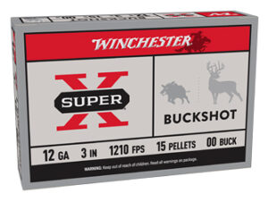 WIN SUPERX 12GA 3" 00BK 15P 5/250