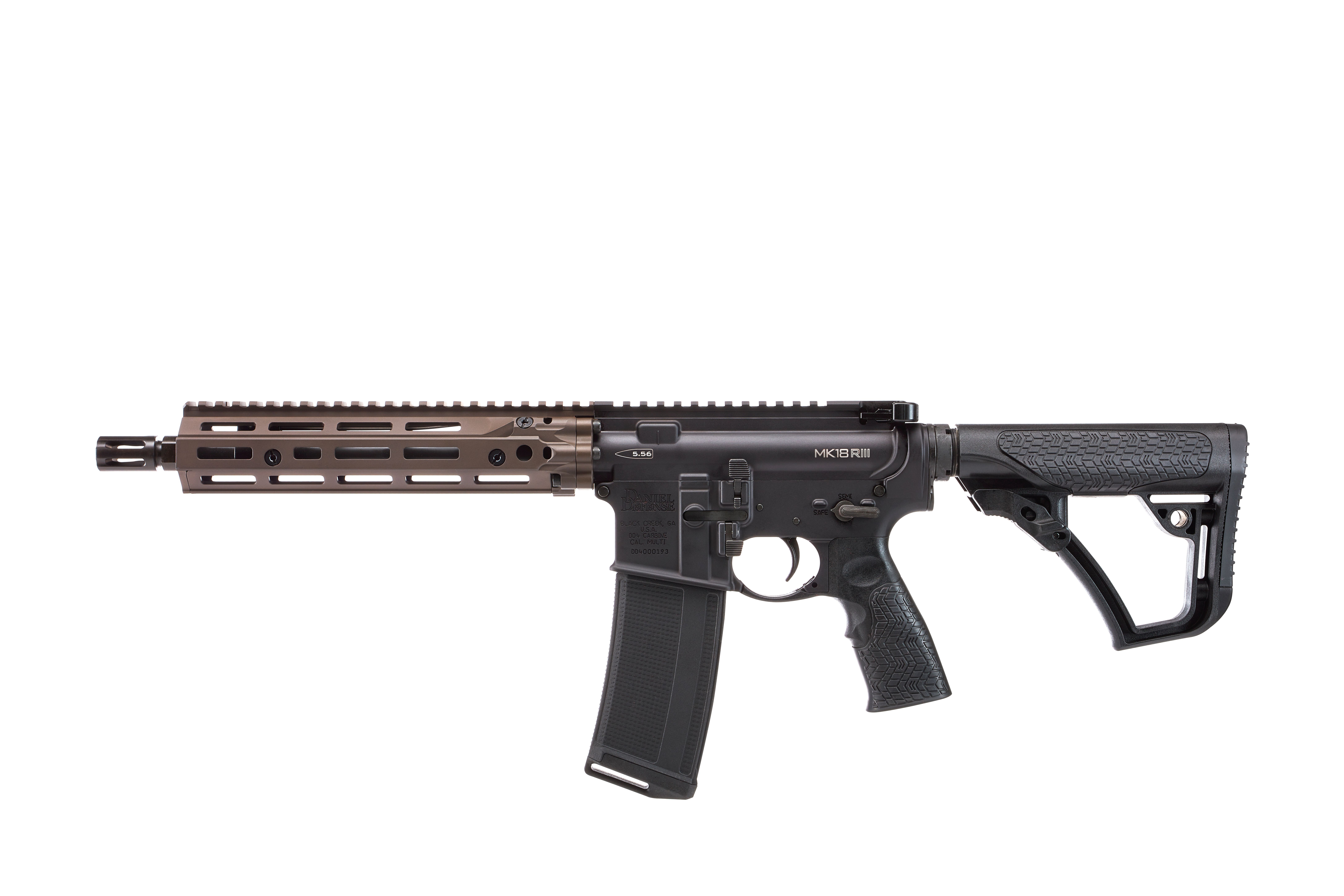 DANIEL DEFENSE DDM4 MK18RIII SBR 5.56MM FDE