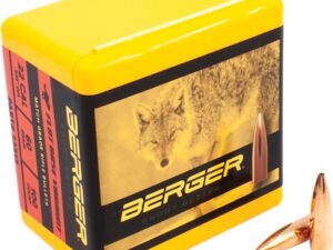 Berger Match Grade Varmint Bullets .22 cal .224" 60 gr FB VARMINT 100/box
