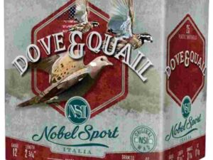 Nobel Sport Dove & Quail Shotshells 12 ga 2-3/4" 1-1/8 oz 1255 fps #6 25/ct