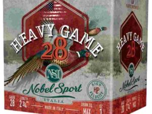 Nobel Sport Heavy Game 28 Shotshells 28 ga 2-3/4" 1 oz 1205 fps #8 25/ct