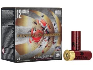 Federal Gold Medal Grand Paper Shotshells 12 ga 2-3/4" 1oz 1290 fps #7.5 25/ct