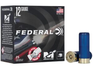 Federal Master Class Shotshells 12ga 2-3/4" 1oz 1300 fps #8 25/ct