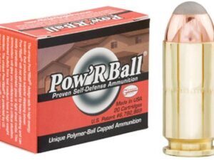 Glaser Pow'RBall Handgun Ammunition  .40 S&W 135 gr JHP 1325 fps 20/box