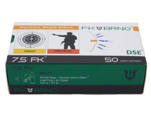 IFG F9 Copper Handgun Ammunition 7.5 FK  101gr LF 1950 fps 50/ct