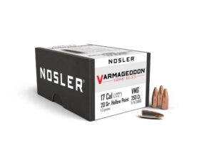 Nosler VarMageddon Bullets .17 cal .172" 20 gr FBHP 250/ct