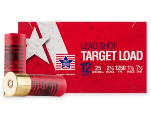 TRZ Trading Target Load Shotshells 12 ga 2-3/4" 1-1/8 oz 1250 fps #7.5 25/ct