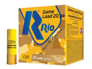 Rio Field Low Recoil Shotshells 20 ga 2-3/4" 1oz  #7.5 1180 fps 25/ct