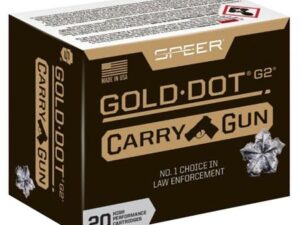 Speer Gold Dot Handgun Ammunition 9mm Luger 135gr HP 20/ct