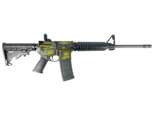 Ruger "Bazooka Green Distressed" AR-556 Rifle 5.56mm NATO 30rd Mag 16.10" Barrel Custom Stock Finish
