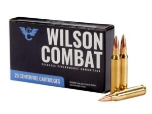 Wilson Combat Sierra MatchKing Rifle Ammunition .223 Rem 69gr HPBT 2700 fps 20/ct