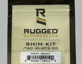 RUGGED SUPPRESSORS SHIM KIT .338CAL