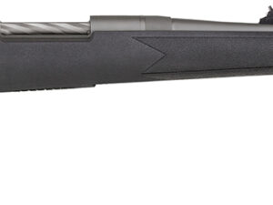 Mossberg 28073 Patriot  Full Size 375 Ruger 3+1 22" Stainless Cerakote Barrel, Drilled & Tapped Stainless Cerakote Receiver, Black Fixed Synthetic Stock, Right Hand