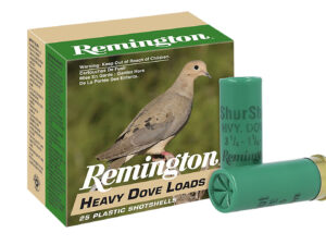 Remington Ammunition 28757 Heavy Dove Loads  12Gauge 2.75" 1 1/8oz 8Shot 25 Per Box/10 Case