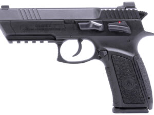 IWI US J941PSL910-II Jericho 941 Enhanced 9mm Luger Caliber with 3.80" Barrel, 10+1 Capacity, Overall Black Finish, Picatinny Rail Frame, Serrated Steel Slide & Polymer Grip